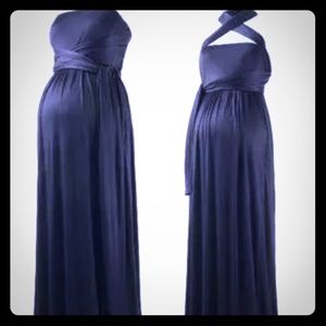 Stunning Maternity Isabella Oliver Evening Gown